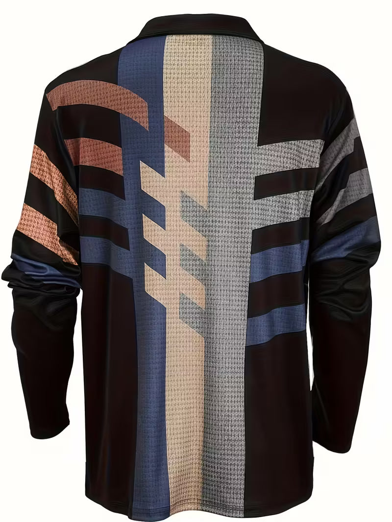 Thomson – Camicia a maniche lunghe con mezza cerniera