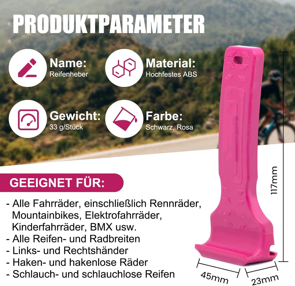 TireSnap – Fietsband Hefboom