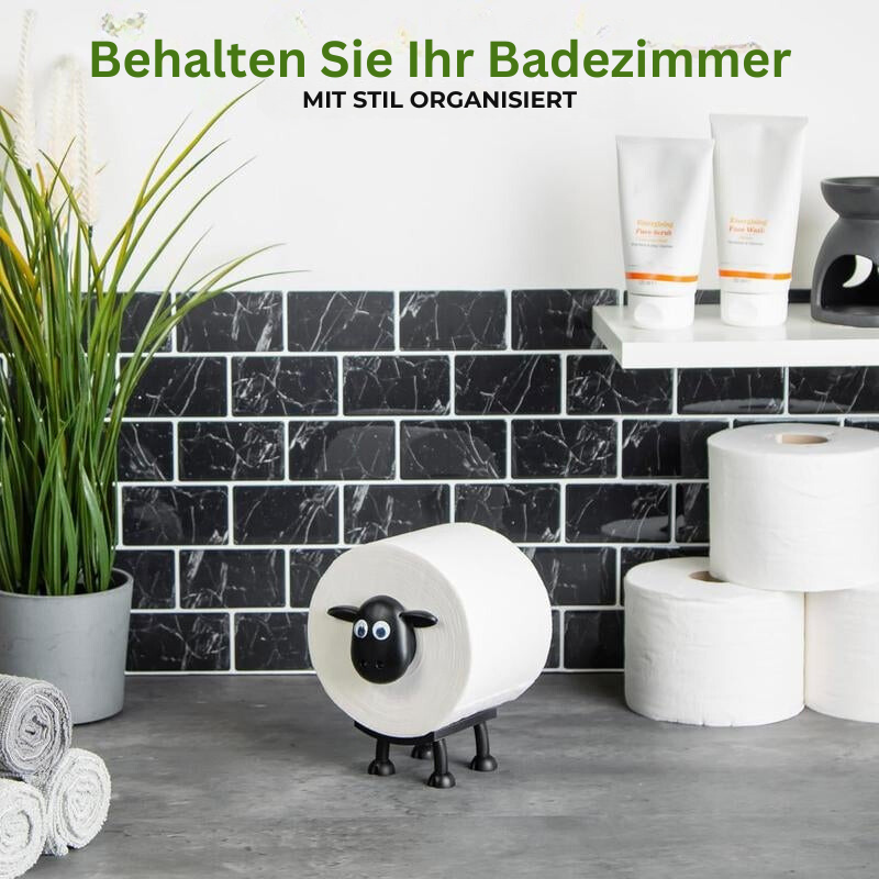 ToiletSheep - Soporte para Papel Higiénico con Forma de Oveja