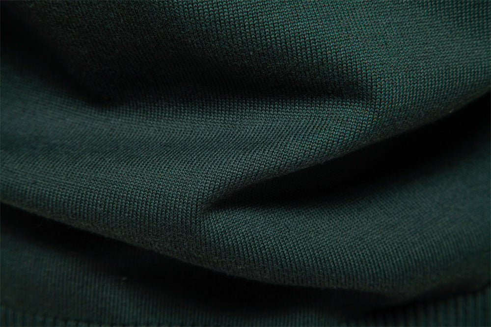 Toralf - Half Zip Striped Sweater