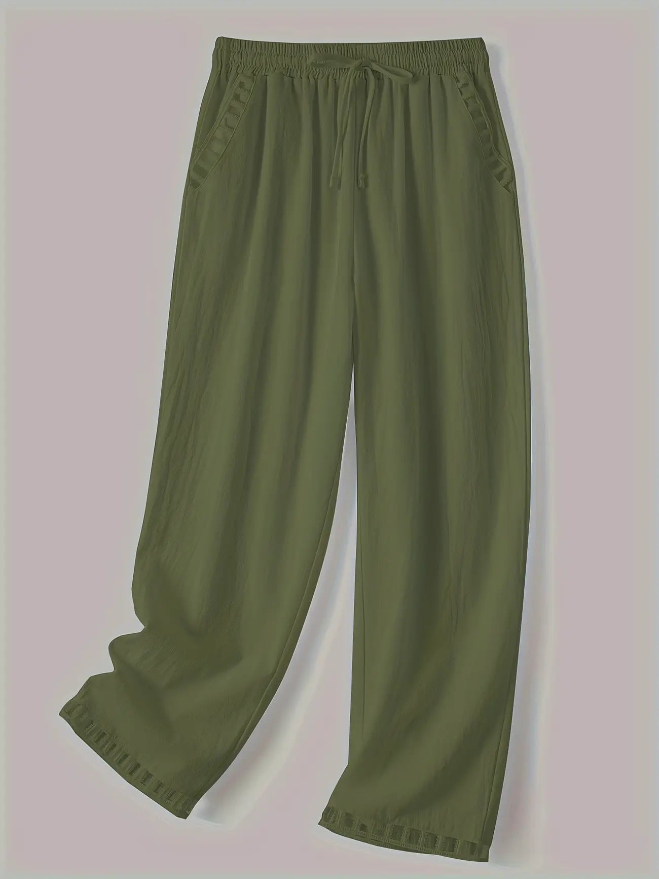Tracey - Pantalon court à bordure contrastante