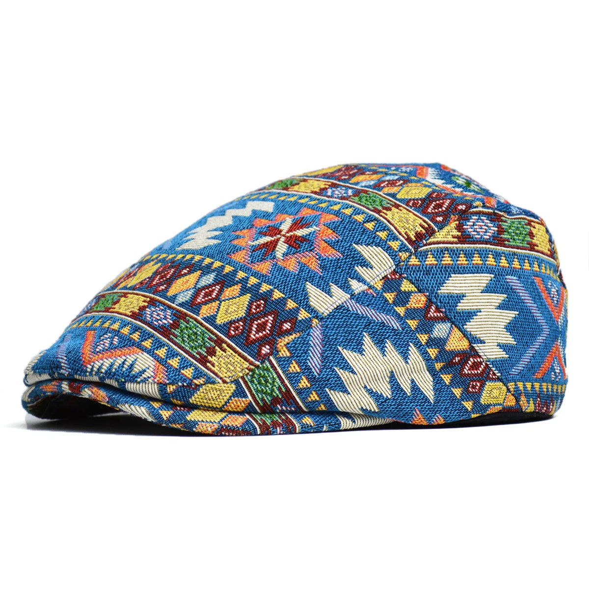 TribalMuse - Basco Colorato con Design Geometrico