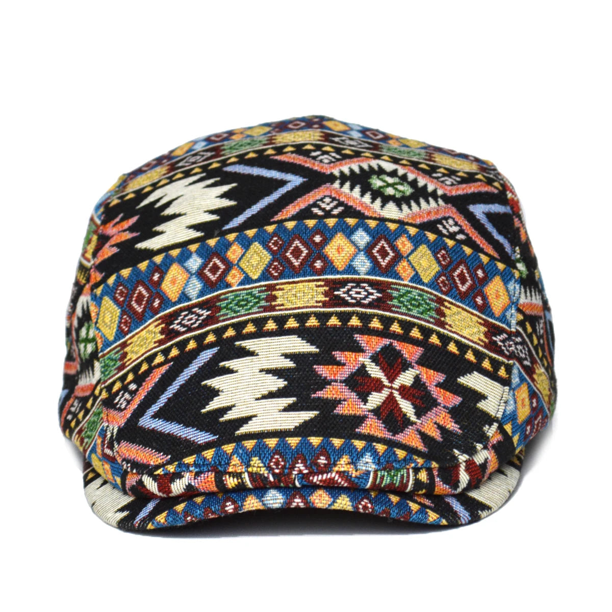 TribalMuse - Basco Colorato con Design Geometrico