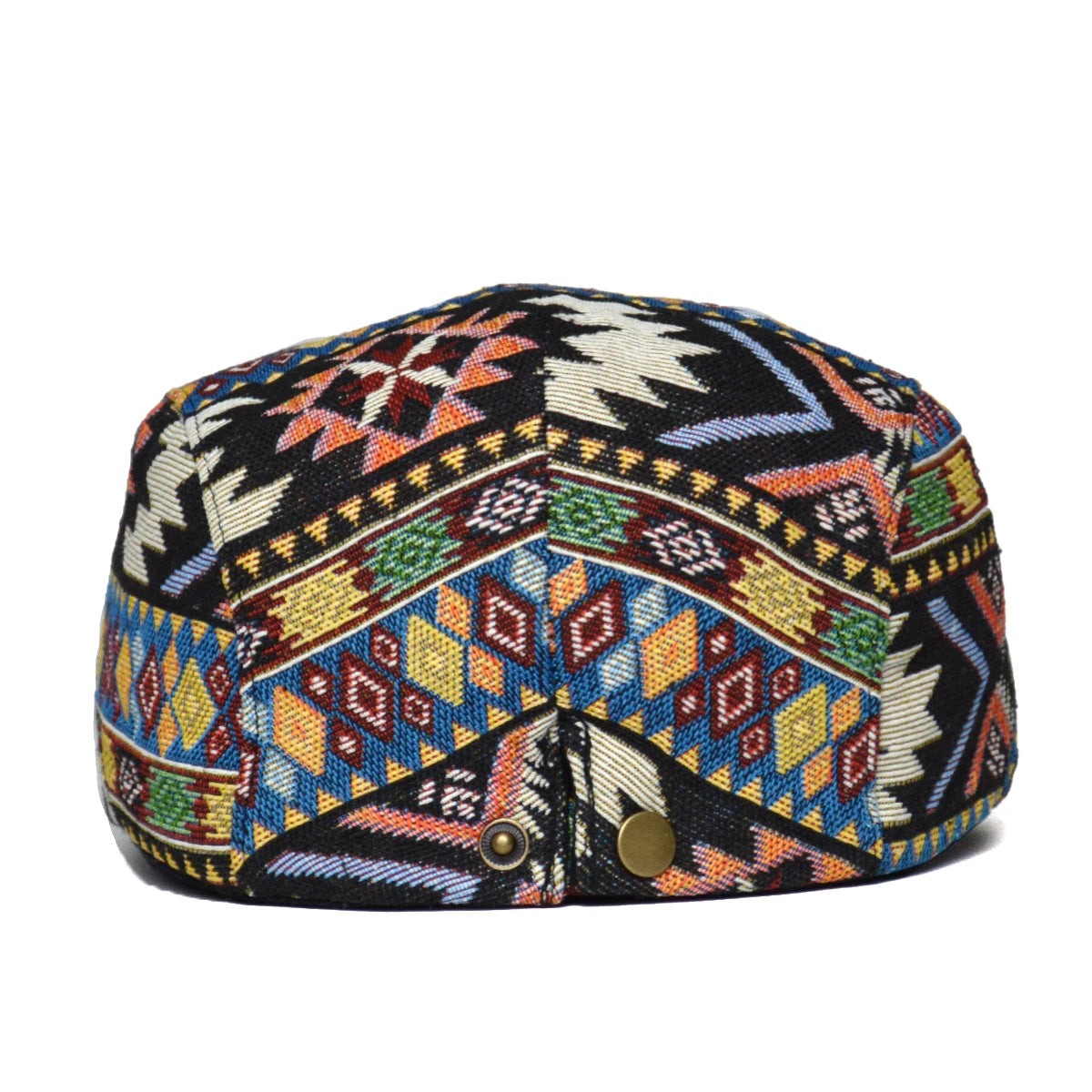 TribalMuse - Basco Colorato con Design Geometrico