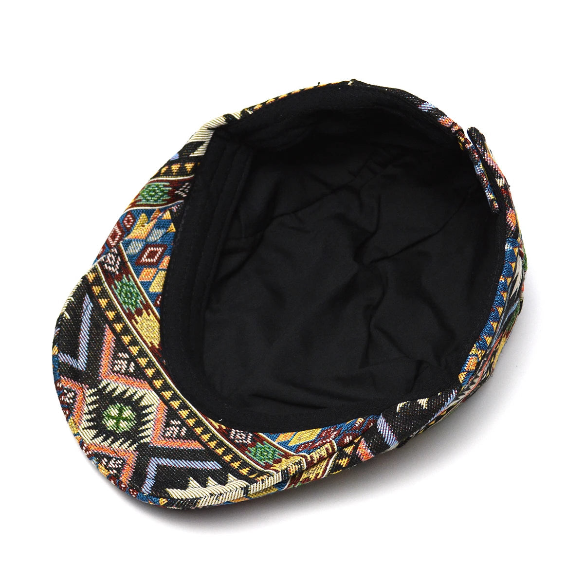 TribalMuse - Basco Colorato con Design Geometrico