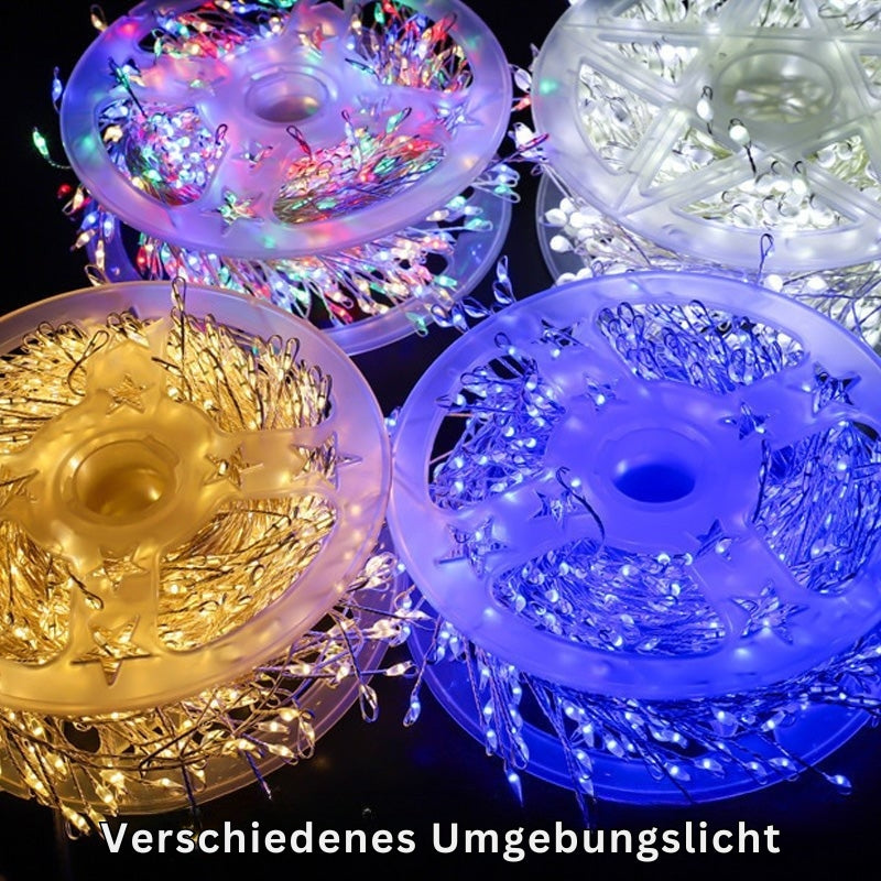 TwinkleWire – Fireworks Light String Made of Copper Wire with Remote Control