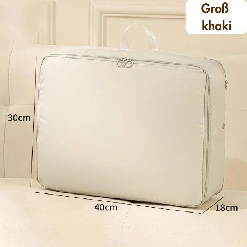 Ultra Space-Saving Self-Compressing Organizer