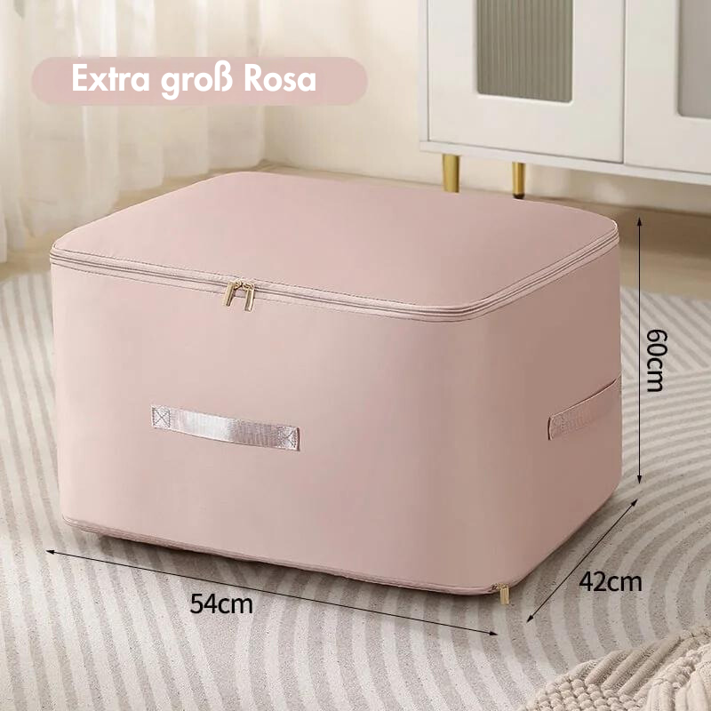 Ultra Space-Saving Self-Compressing Organizer