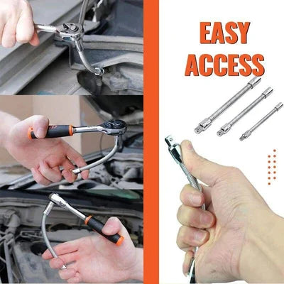 Universal Extension Bar for Electric Screwdriver Sockets