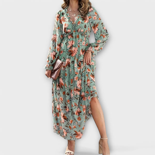 Vanna - Robe élégante à manches longues