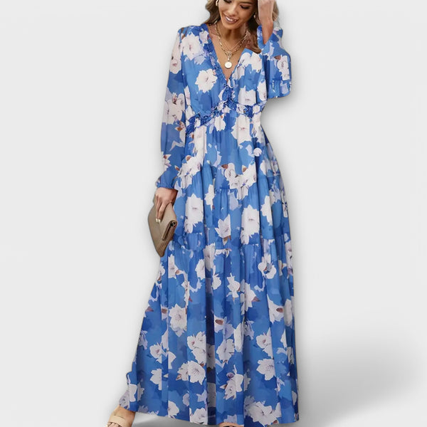 Vanna - Robe élégante à manches longues