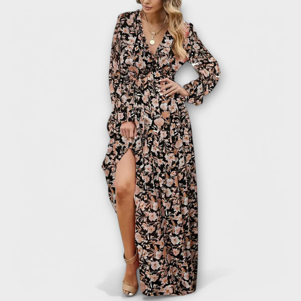 Vanna - Robe élégante à manches longues