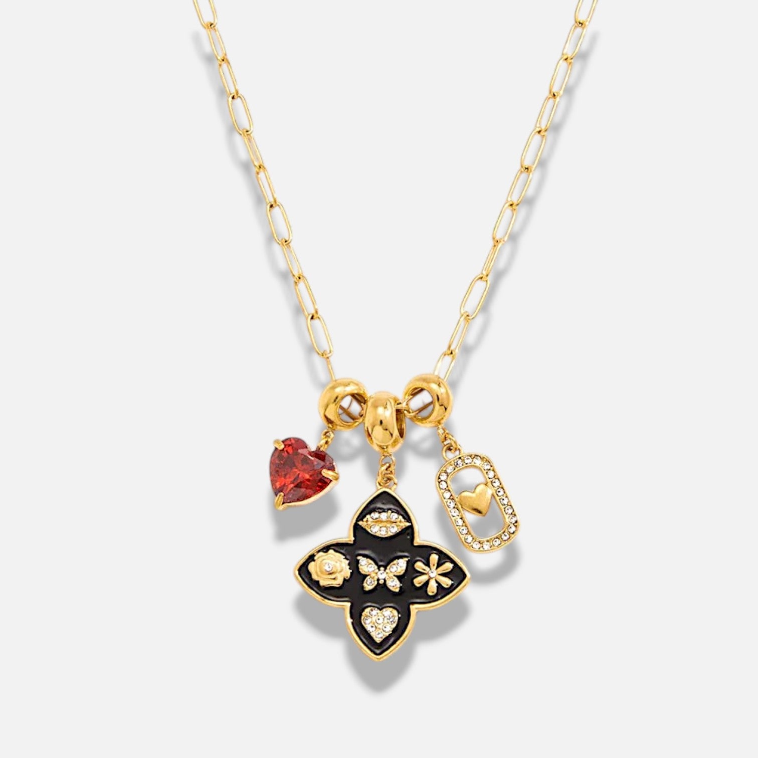 Velmora Vintage Charm Necklace