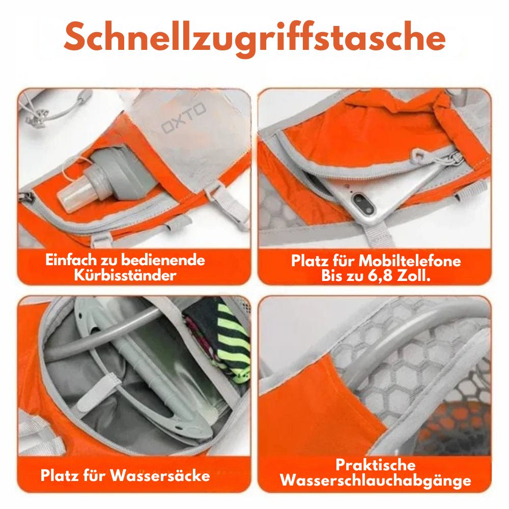 VelocityPack - Waterproof and Multifunctional Backpack for Cyclists