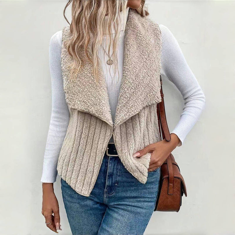 Vincenza – Unifarbener Freizeit-Cardigan