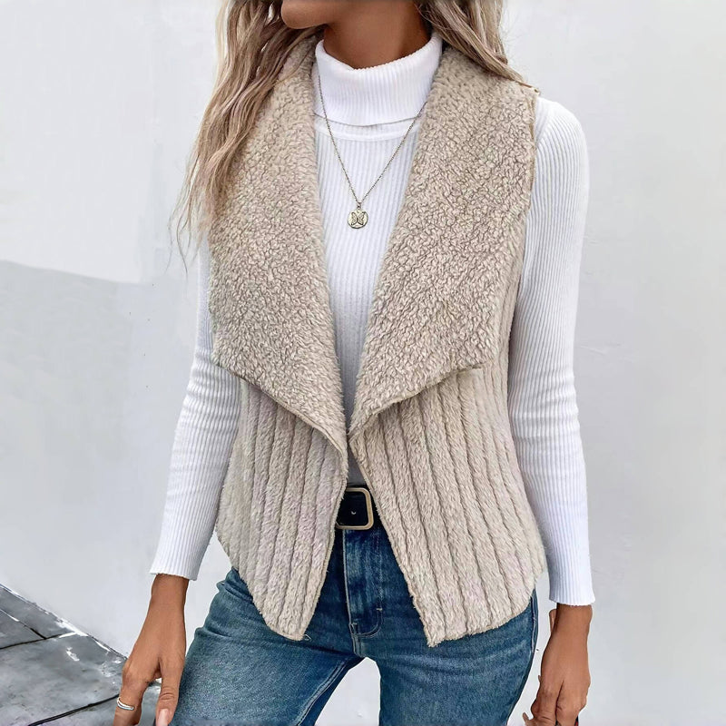 Vincenza – Unifarbener Freizeit-Cardigan