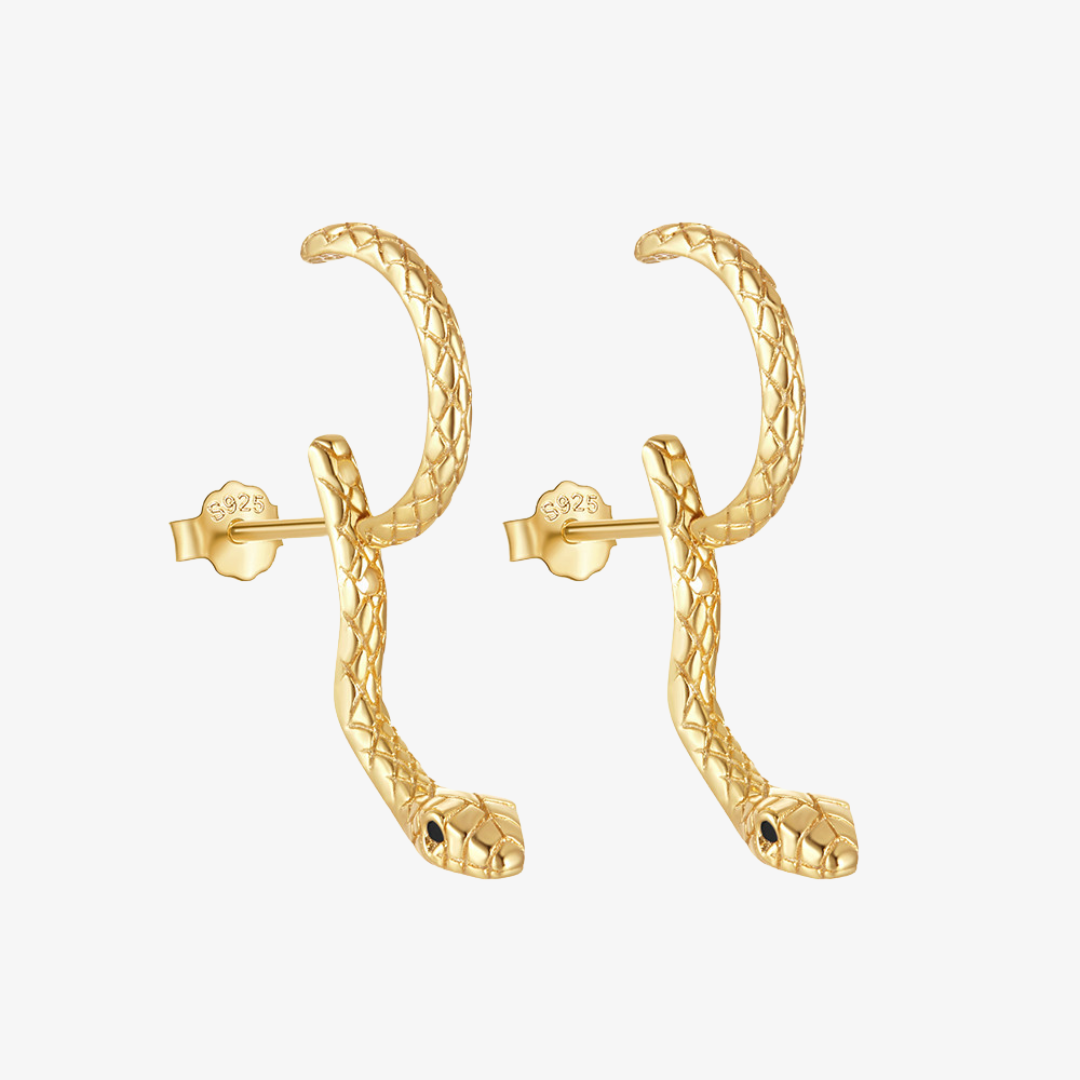Vintage Snake Adjustable Earrings