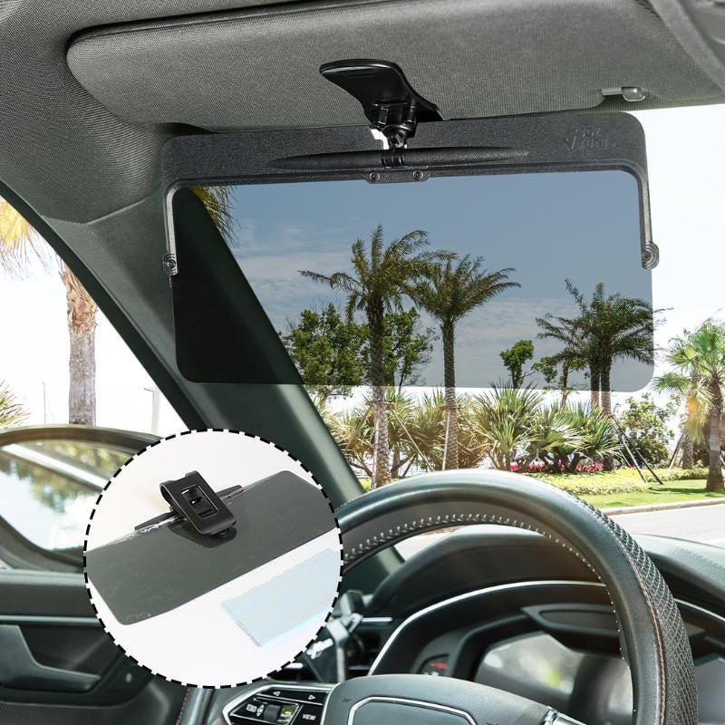 VisionClear – Universele zonneklep met gepolariseerde schitteringsbescherming