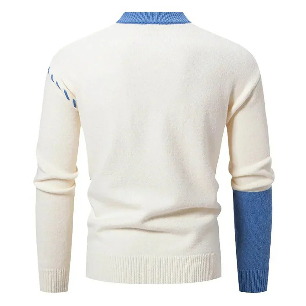 Waldo – Premium-Pullover mit hohem Kragen