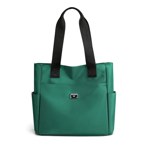 Wasserdichte Nylon-Schultertasche mit großem Fassungsvermögen und mehreren Taschen