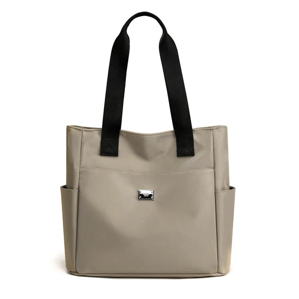 Wasserdichte Nylon-Schultertasche mit großem Fassungsvermögen und mehreren Taschen