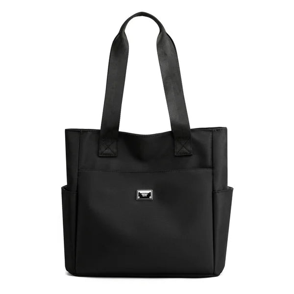 Wasserdichte Nylon-Schultertasche mit großem Fassungsvermögen und mehreren Taschen