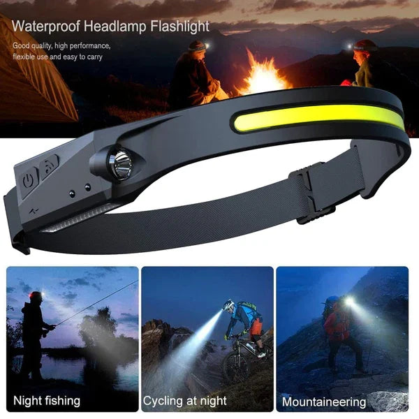 Wave Sensor Motion LED Headlamp