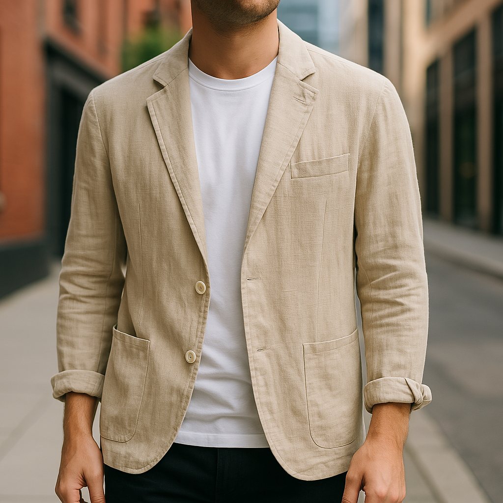 Wellham – Comfortable Linen Blazer