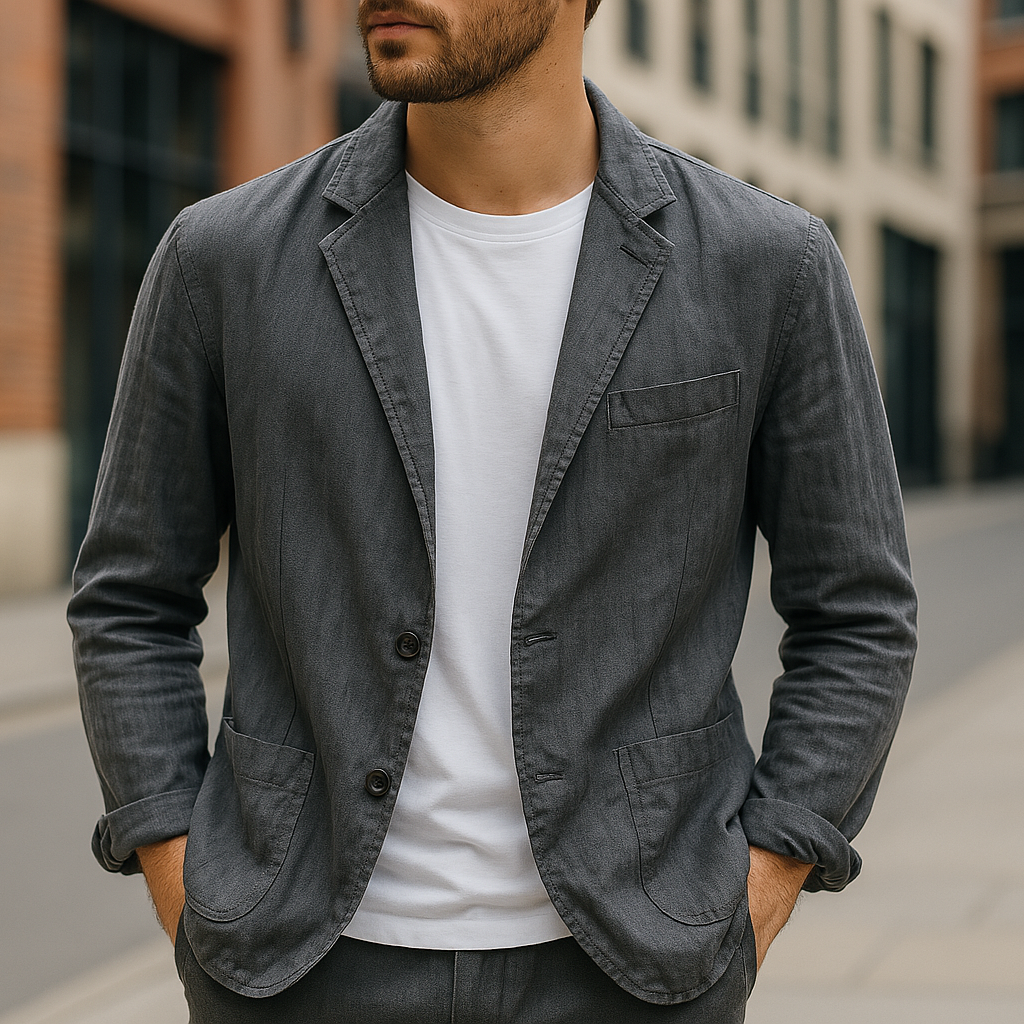 Wellham – Comfortable Linen Blazer