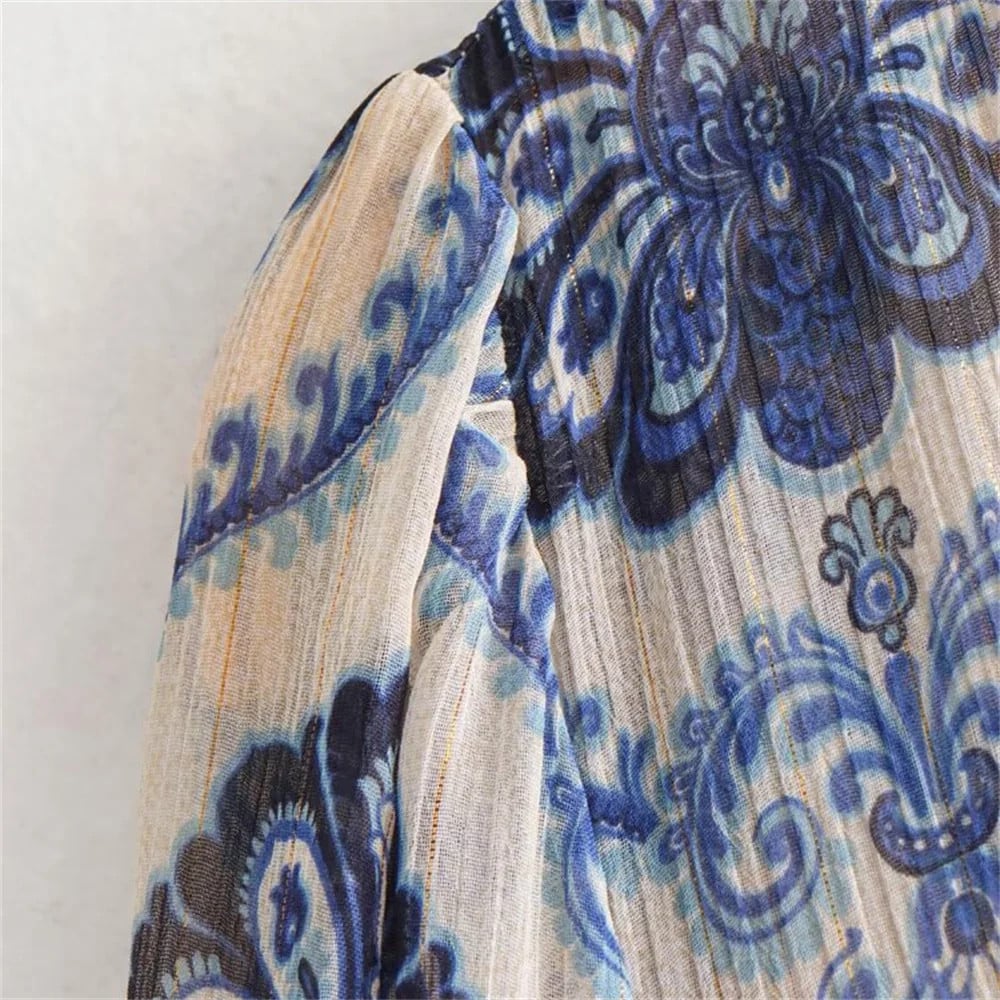 Willa - Long Sleeve Vintage Dress