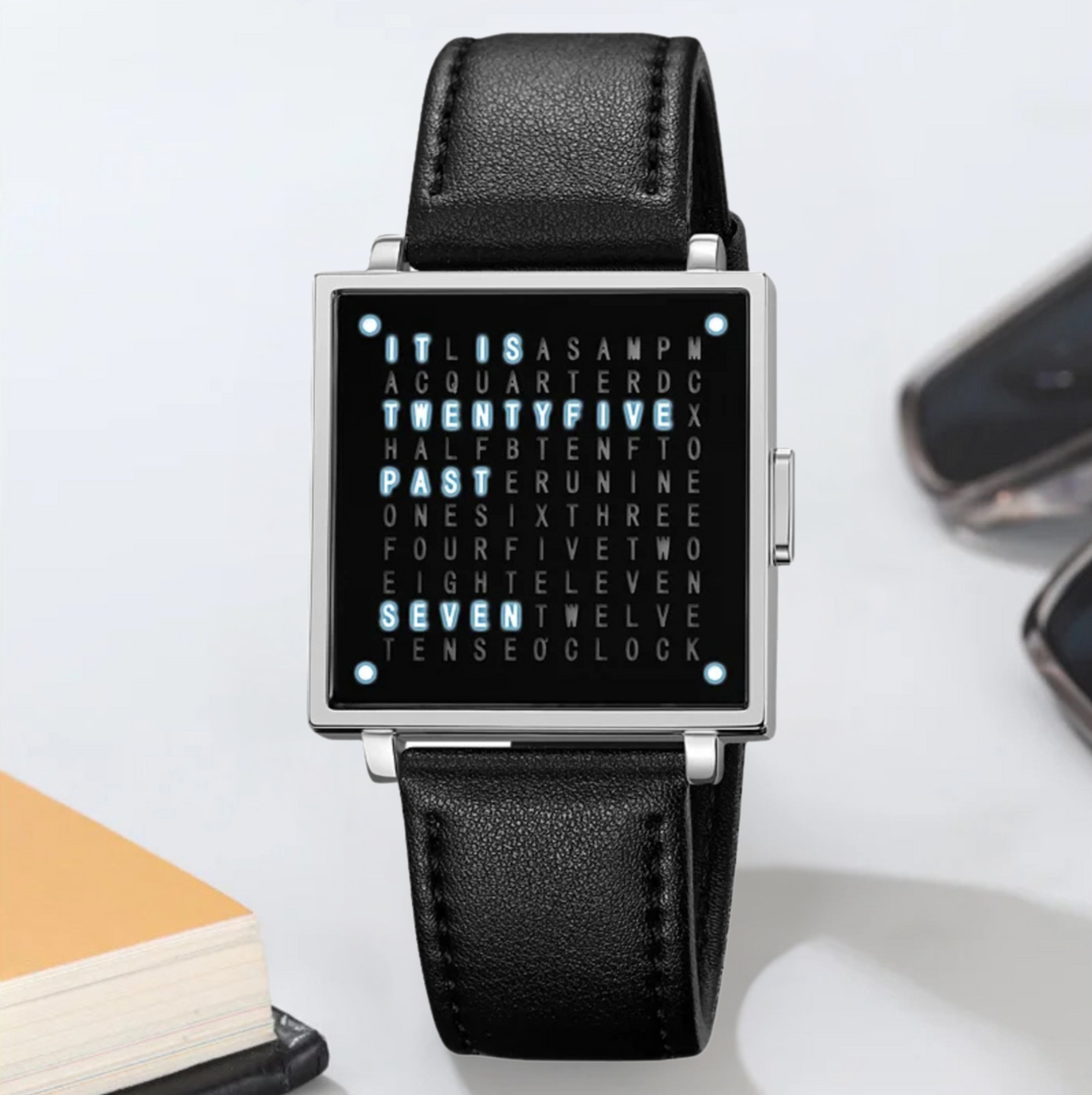 WordTime – Matrix Digital Display Clock