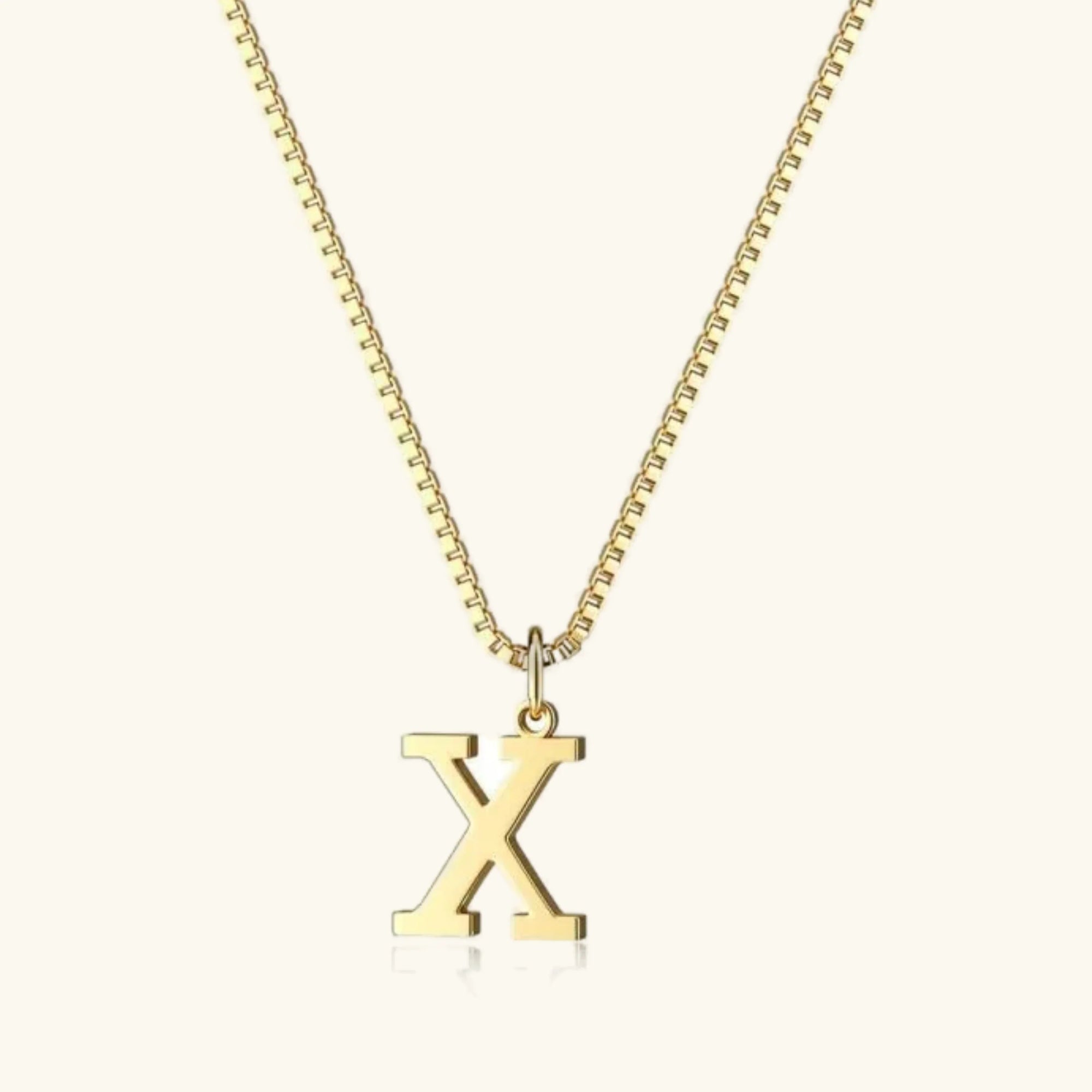 Collana con lettera iniziale Therese in oro