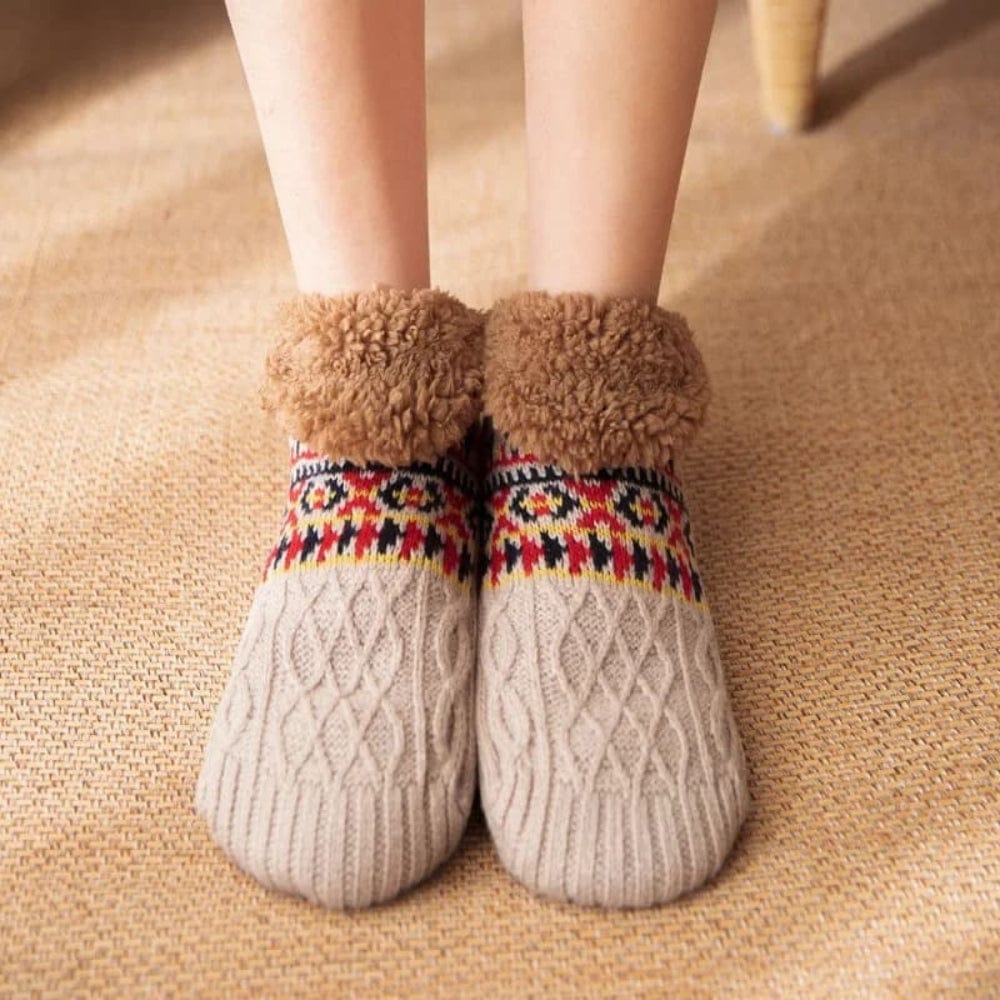 Ysolde - Calcetines acogedores para Navidad