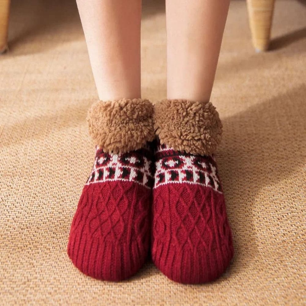 Ysolde - Calcetines acogedores para Navidad