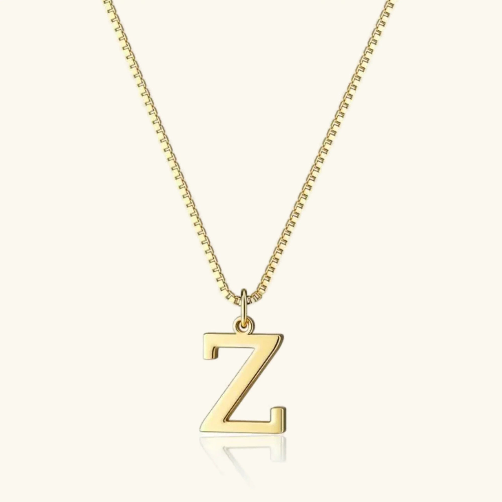 Collana con lettera iniziale Therese in oro