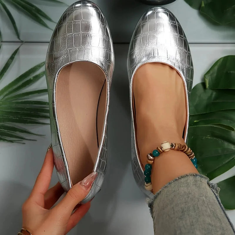 Zatia – Breathable Wedge Shoes Made of Leather