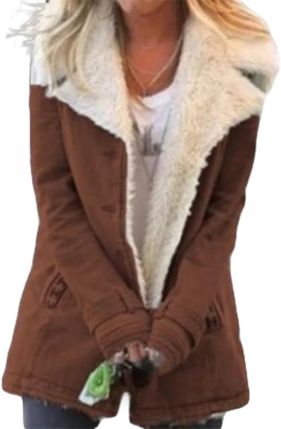 Zayna – Comfortable Coat with Long Sleeves