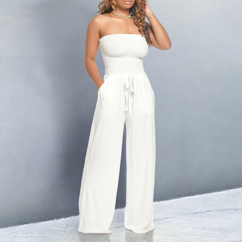 Zeina - Modieuze Off-Shoulder Jumpsuit