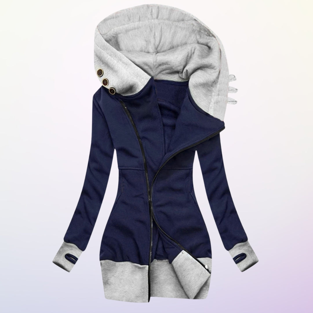 Zelma - Long Sleeve Zipper Jacket