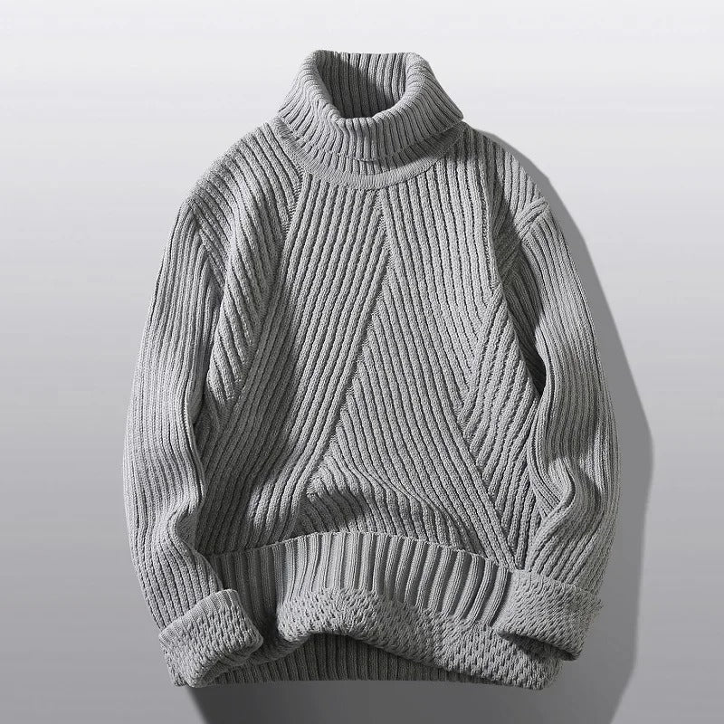 Zhen – Winter Turtleneck Sweater