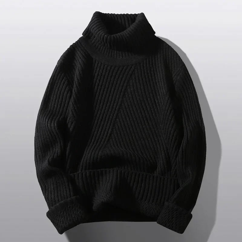 Zhen – Winter Turtleneck Sweater