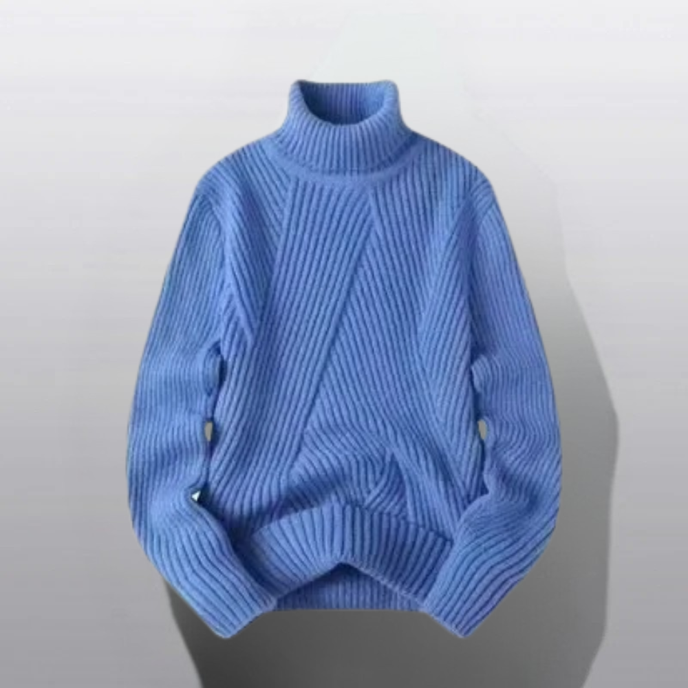 Zhen – Winter Turtleneck Sweater