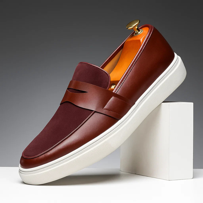 Zidan – Mocassin en cuir confortable