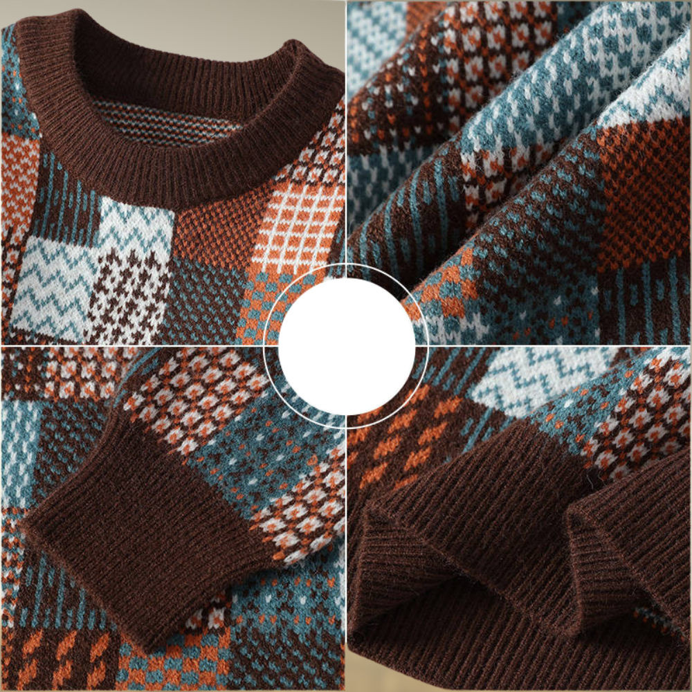 Ziek – Casual Round Neck Knit Sweater