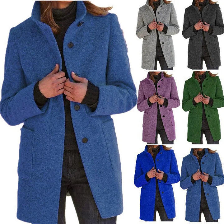 Zimfira - Long-Sleeve Windbreaker Coat