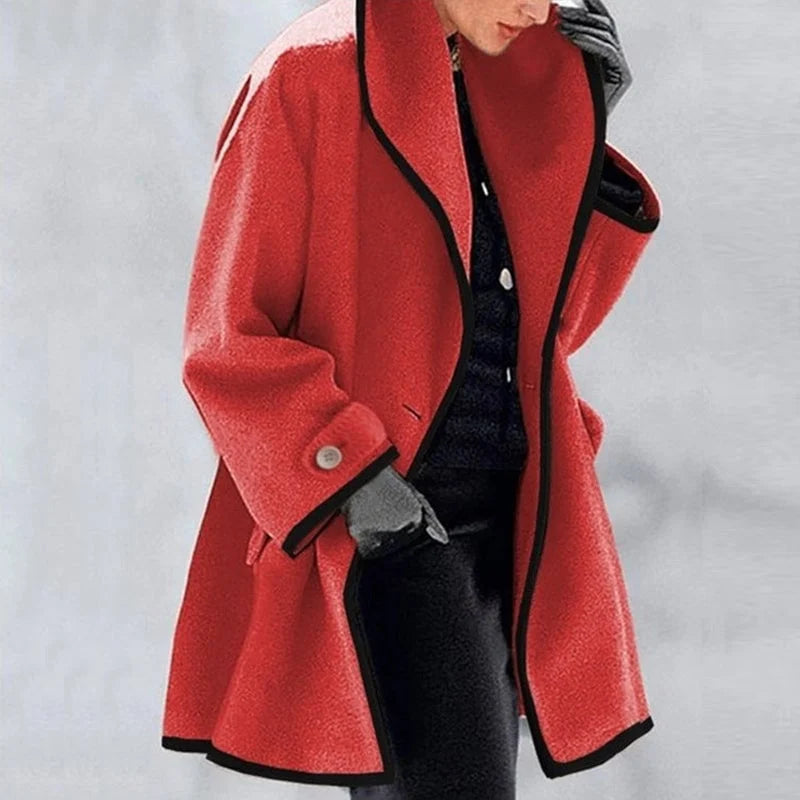 Ziska - Cappotto in pile alla moda e trendy