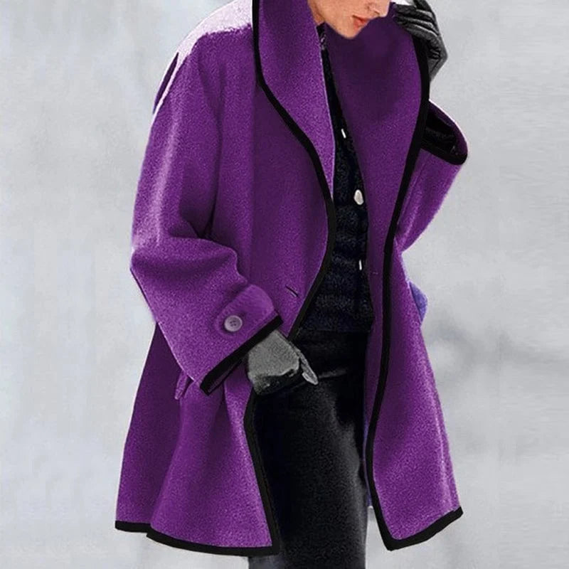 Ziska - Cappotto in pile alla moda e trendy