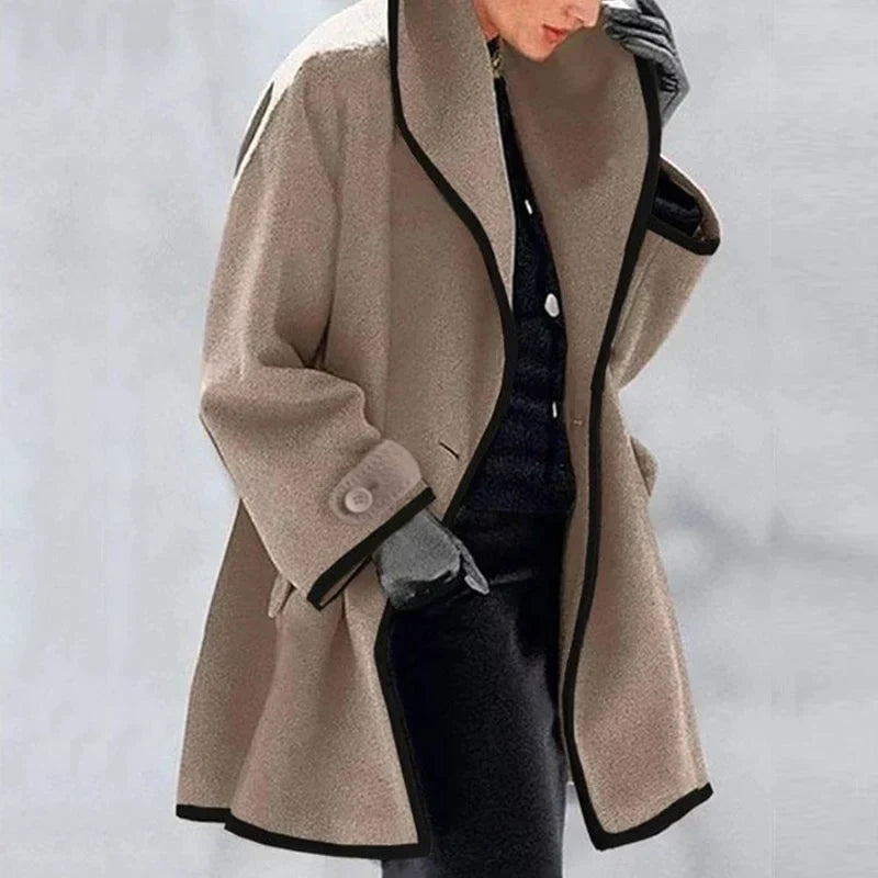 Ziska - Cappotto in pile alla moda e trendy