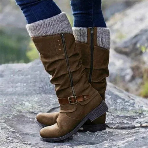 Zymara – Bottines à fermeture éclair latérale