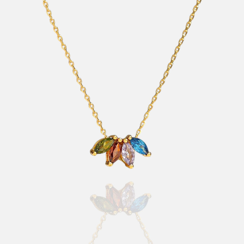 Mariselle Marquise Birthstone Necklace
